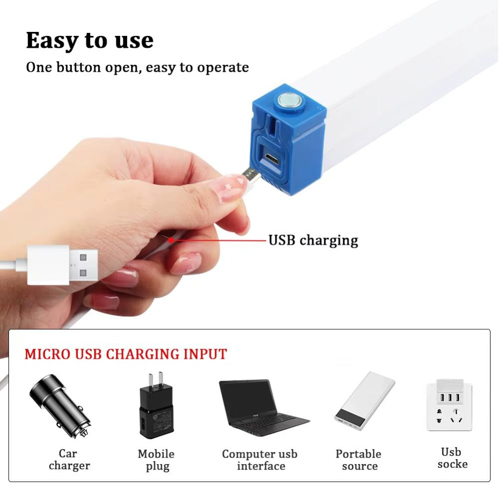 Luz Led Recargable 70 cm / 1200 Mah