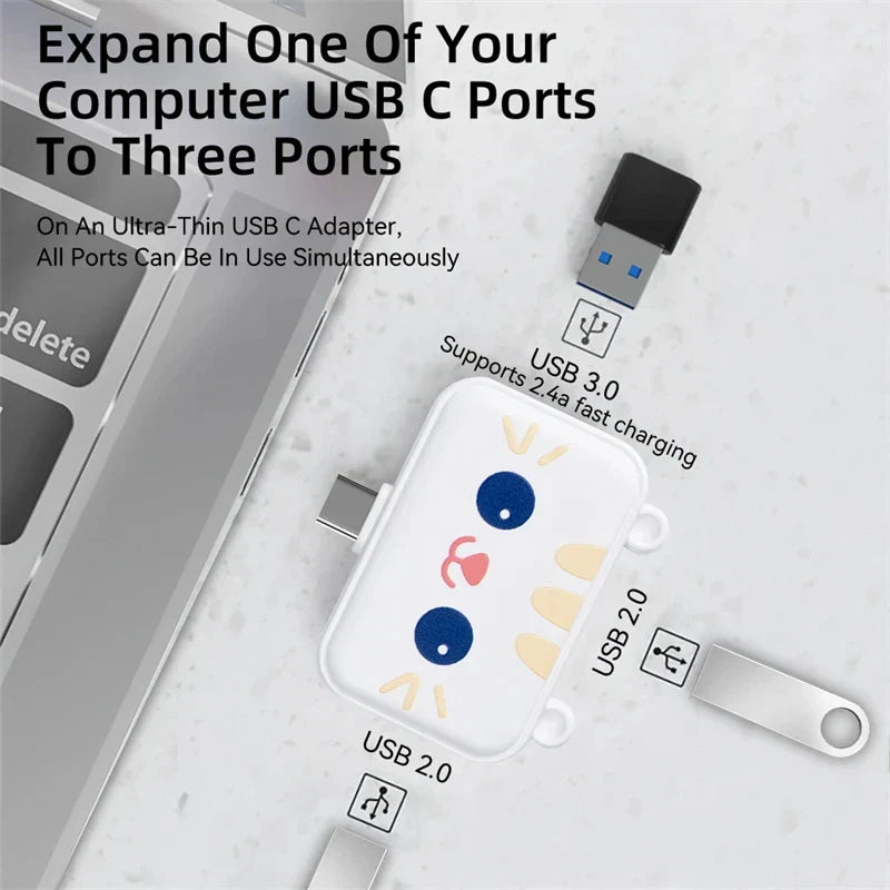 Hub USB-C 3-en-1 HDMI 4Life