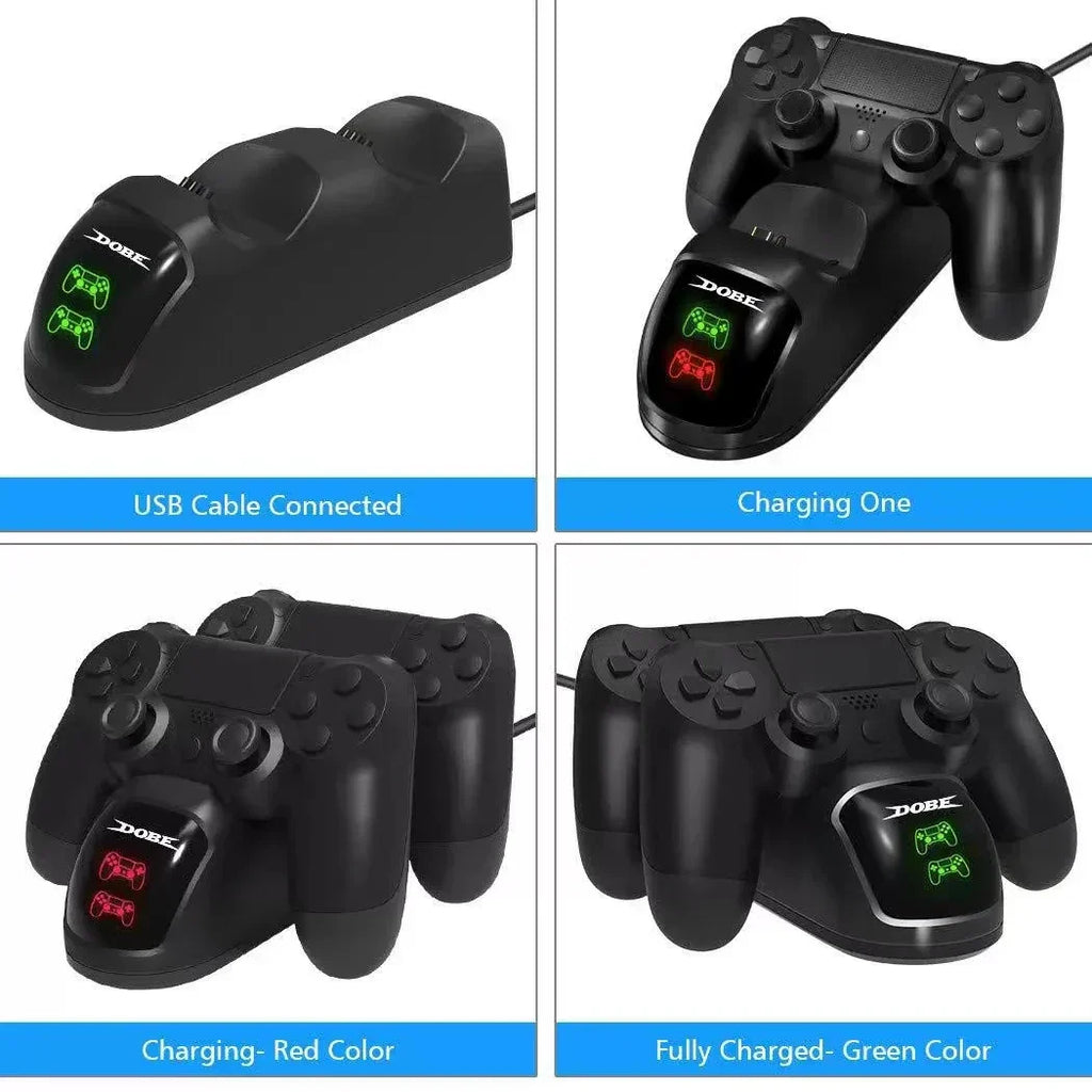 Dock de Carga Dual PS4 Pro/Slim