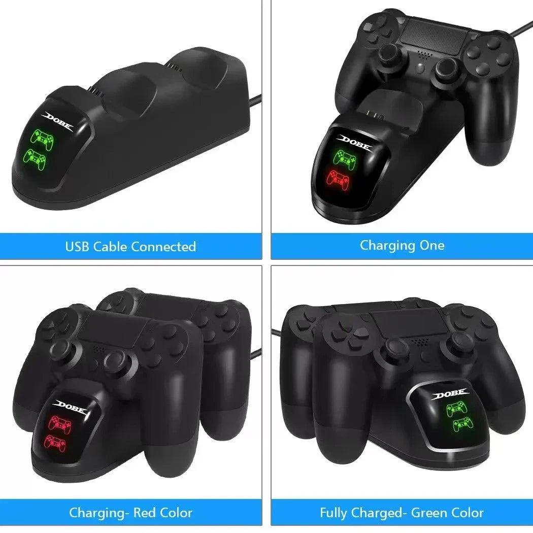 Dock de Carga Dual PS4 Pro/Slim