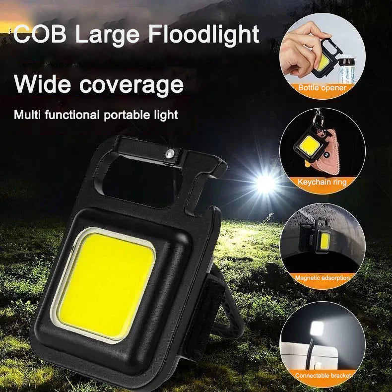 Mini Linterna Llavero Magnética COB