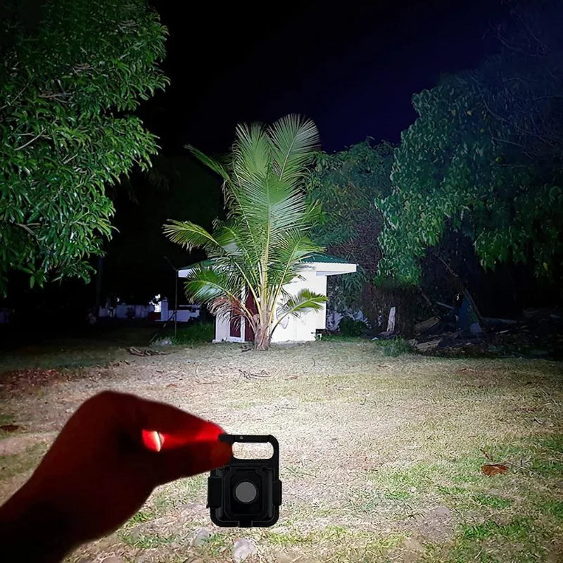 Mini Linterna Llavero Magnética COB