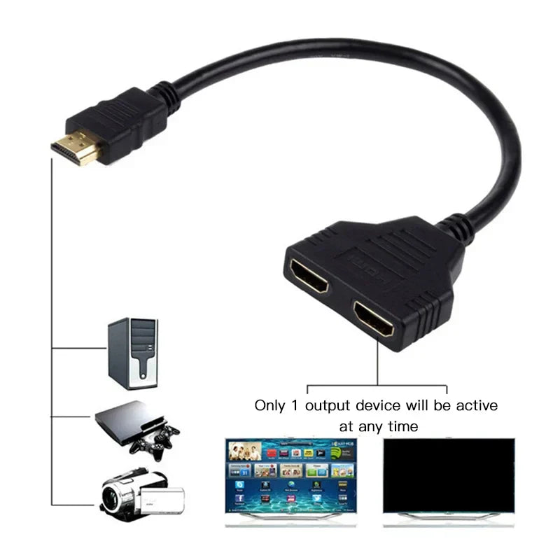 Splitter HDTV 1 a 2 (1080P)